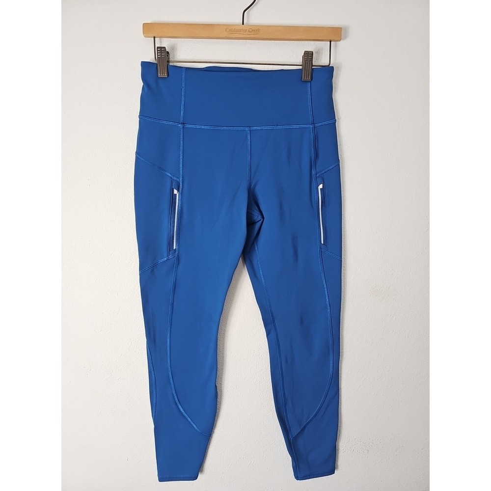 Athleta Rainier Tight  High Rise Legging Blue‎ Size M
